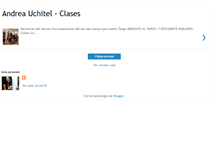 Tablet Screenshot of andreauchitel-clases.blogspot.com