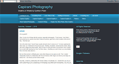 Desktop Screenshot of capiraniphotography.blogspot.com