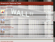 Tablet Screenshot of americanationaldebt.blogspot.com