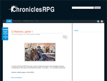 Tablet Screenshot of chroniclesrpg.blogspot.com