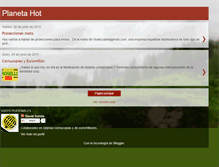 Tablet Screenshot of planetahot.blogspot.com