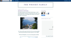 Desktop Screenshot of cmwrightfamily.blogspot.com