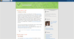 Desktop Screenshot of justnbusiness.blogspot.com