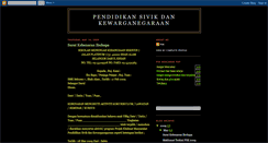 Desktop Screenshot of kewarganegaraansivik.blogspot.com