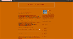 Desktop Screenshot of fridayshrink.blogspot.com