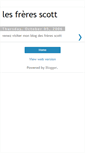 Mobile Screenshot of lesfreresscott323.blogspot.com