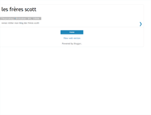 Tablet Screenshot of lesfreresscott323.blogspot.com