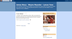 Desktop Screenshot of lancerfans.blogspot.com