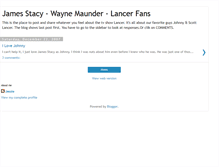 Tablet Screenshot of lancerfans.blogspot.com