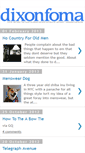 Mobile Screenshot of dixonfoma.blogspot.com