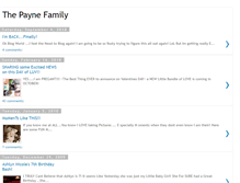Tablet Screenshot of paynefamilyhighlights.blogspot.com
