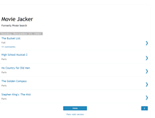 Tablet Screenshot of moviejacker.blogspot.com