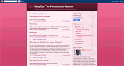 Desktop Screenshot of marykayspot.blogspot.com