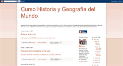 Desktop Screenshot of cursohistoriadelmundo.blogspot.com