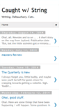 Mobile Screenshot of caughtwithstring.blogspot.com