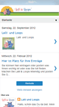Mobile Screenshot of lalli-und-loops.blogspot.com