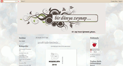 Desktop Screenshot of birdunyazeynep.blogspot.com