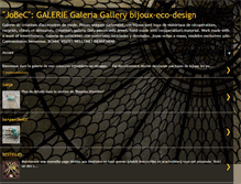 Tablet Screenshot of bijoux-eco-design.blogspot.com