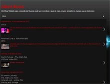 Tablet Screenshot of myalbertmusic.blogspot.com