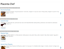 Tablet Screenshot of placentachef.blogspot.com