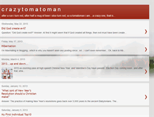 Tablet Screenshot of crazytomatoman.blogspot.com
