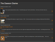 Tablet Screenshot of dawsondiaries.blogspot.com