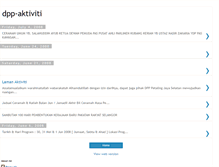 Tablet Screenshot of dpp-aktiviti.blogspot.com