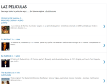 Tablet Screenshot of lazpeliculas.blogspot.com
