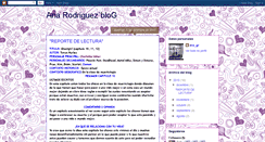 Desktop Screenshot of anagrodriguez.blogspot.com