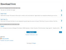 Tablet Screenshot of downloadslivres.blogspot.com