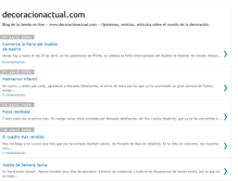 Tablet Screenshot of decoracionactual.blogspot.com