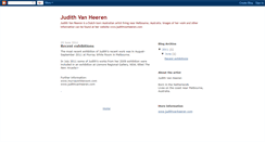 Desktop Screenshot of judithvanheeren.blogspot.com