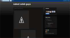 Desktop Screenshot of nakedcelebguys.blogspot.com