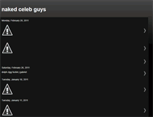 Tablet Screenshot of nakedcelebguys.blogspot.com