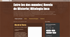 Desktop Screenshot of entrelosdosmundos.blogspot.com