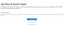 Tablet Screenshot of jobfairevents.blogspot.com