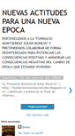 Mobile Screenshot of nuevasactitudesparaunanuevaepoca.blogspot.com