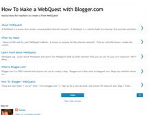 Tablet Screenshot of howtowebquest.blogspot.com