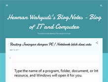 Tablet Screenshot of hw-itech.blogspot.com