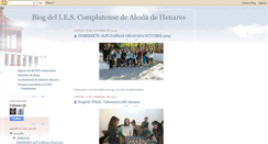 Desktop Screenshot of iescomplutense.blogspot.com