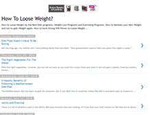 Tablet Screenshot of loose-extra-weight.blogspot.com