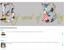 Tablet Screenshot of bywordofblog.blogspot.com