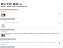 Tablet Screenshot of boiseurbanchickens.blogspot.com