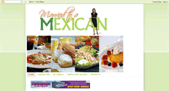 Desktop Screenshot of cookingwithmarriedtoamexican.blogspot.com