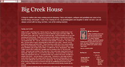 Desktop Screenshot of bigcreekhouse.blogspot.com