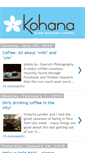 Mobile Screenshot of kohanacoffee.blogspot.com