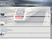 Tablet Screenshot of moderntraveling.blogspot.com
