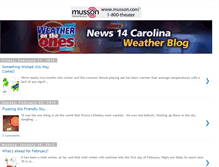 Tablet Screenshot of news14weather.blogspot.com