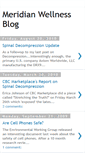Mobile Screenshot of blogmeridianwellness.blogspot.com