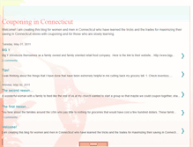 Tablet Screenshot of couponinginconnecticut.blogspot.com